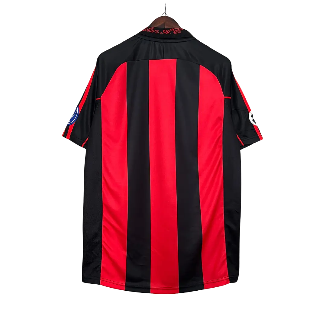 Camisola Milan Principal UCL 00/01 Retro