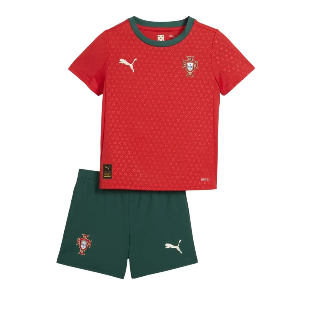 Conjunto infantil vermelho principal 2025