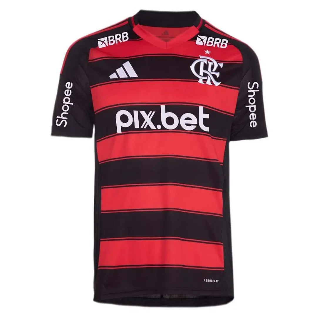 Camisola Flamengo Principal 25/26 All Sponsors