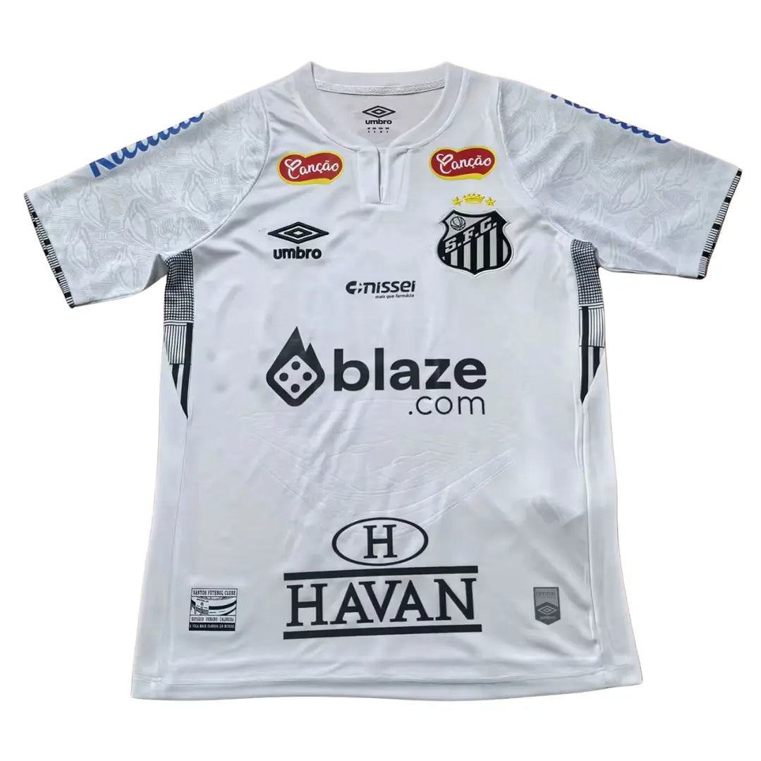 Camisola Santos Principal 25/26 - Estadual Full Sponsors