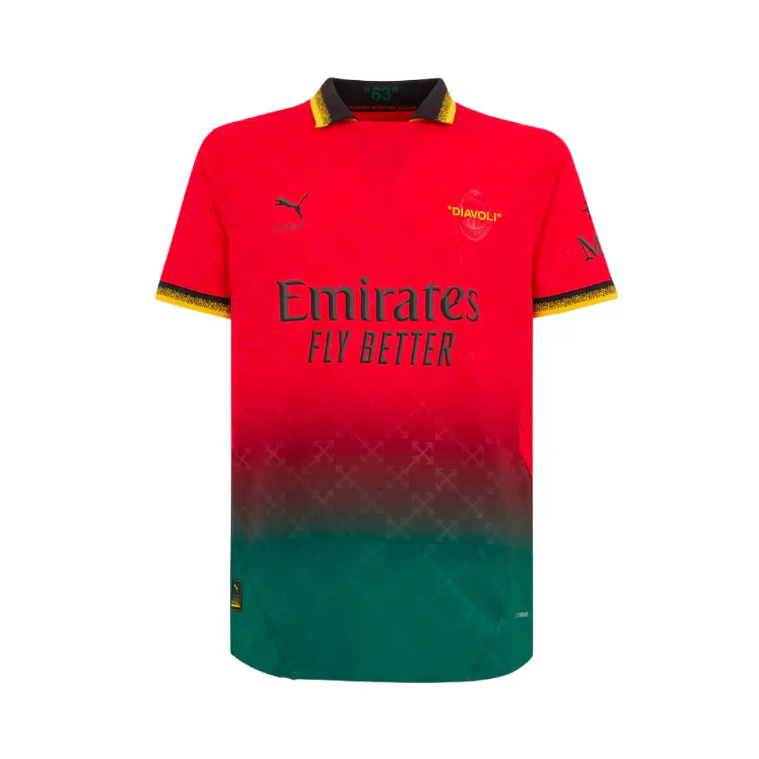 Camisola Milan Principal 24/25 Edição Especial - Vermelha