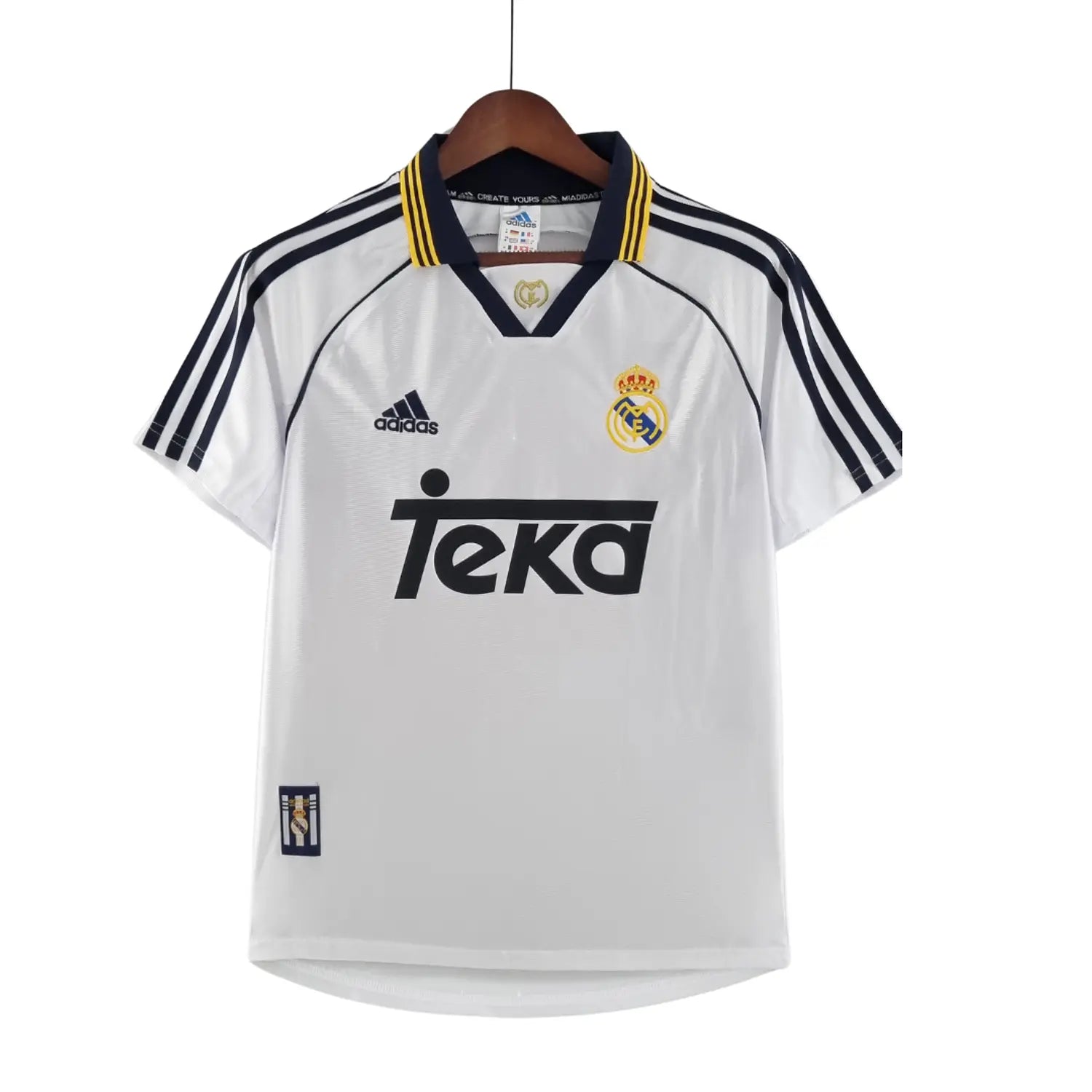 Camisola Principal Real Madrid 00/01 Retro