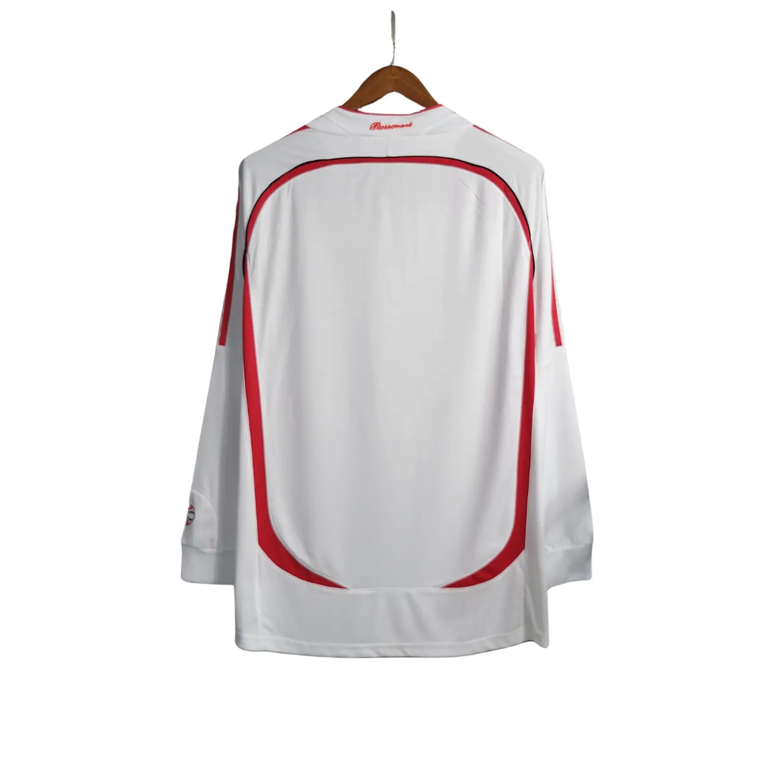 Camisola Milan Final UCL 06/07 Retro - Manga Comprida