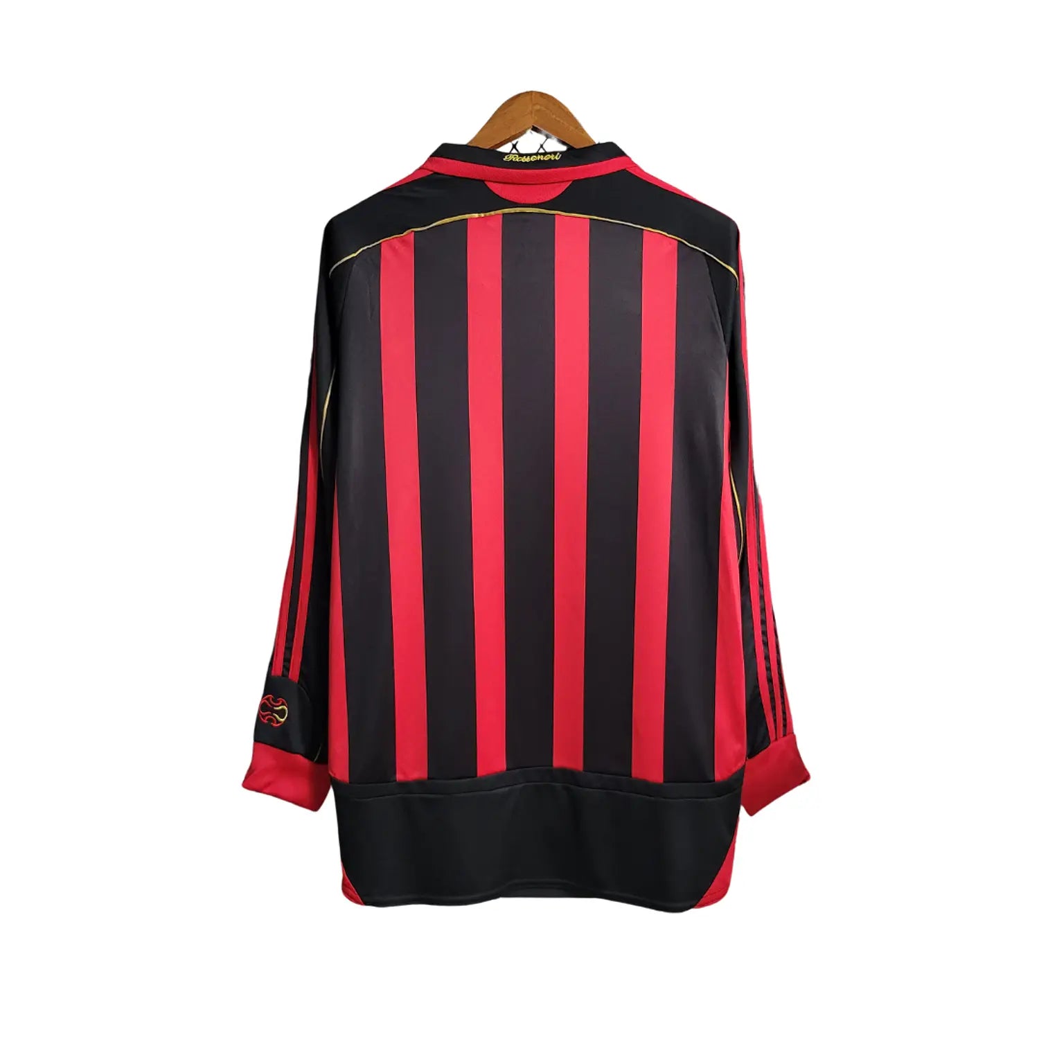 Camisola Milan Principal 06/07 Retro - Manga Comprida