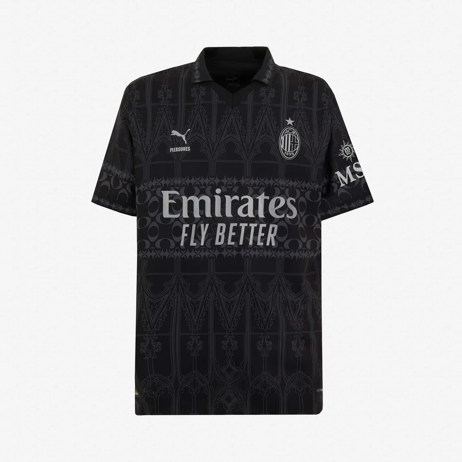 Camisola AC Milan Quarto Escura Equipamento 2023-2024
