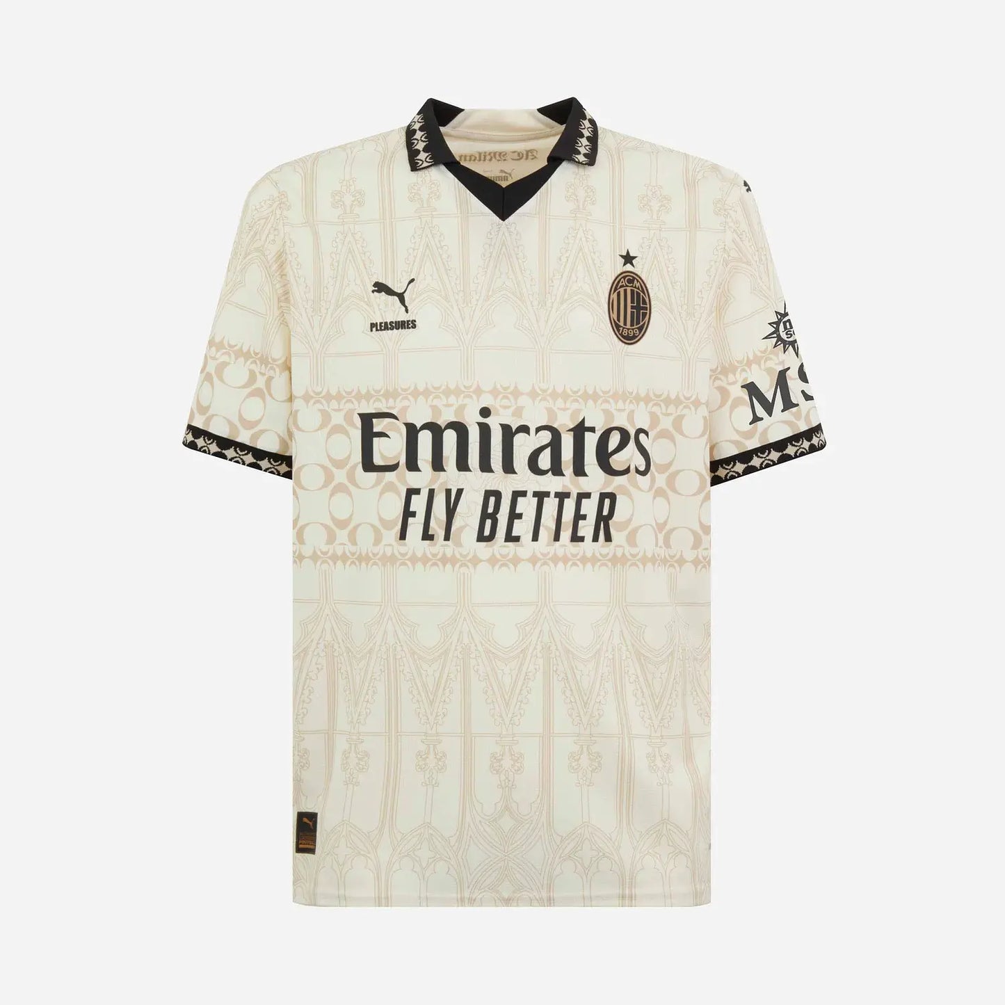 Camisola AC Milan Quarto Clara Equipamento 2023-2024