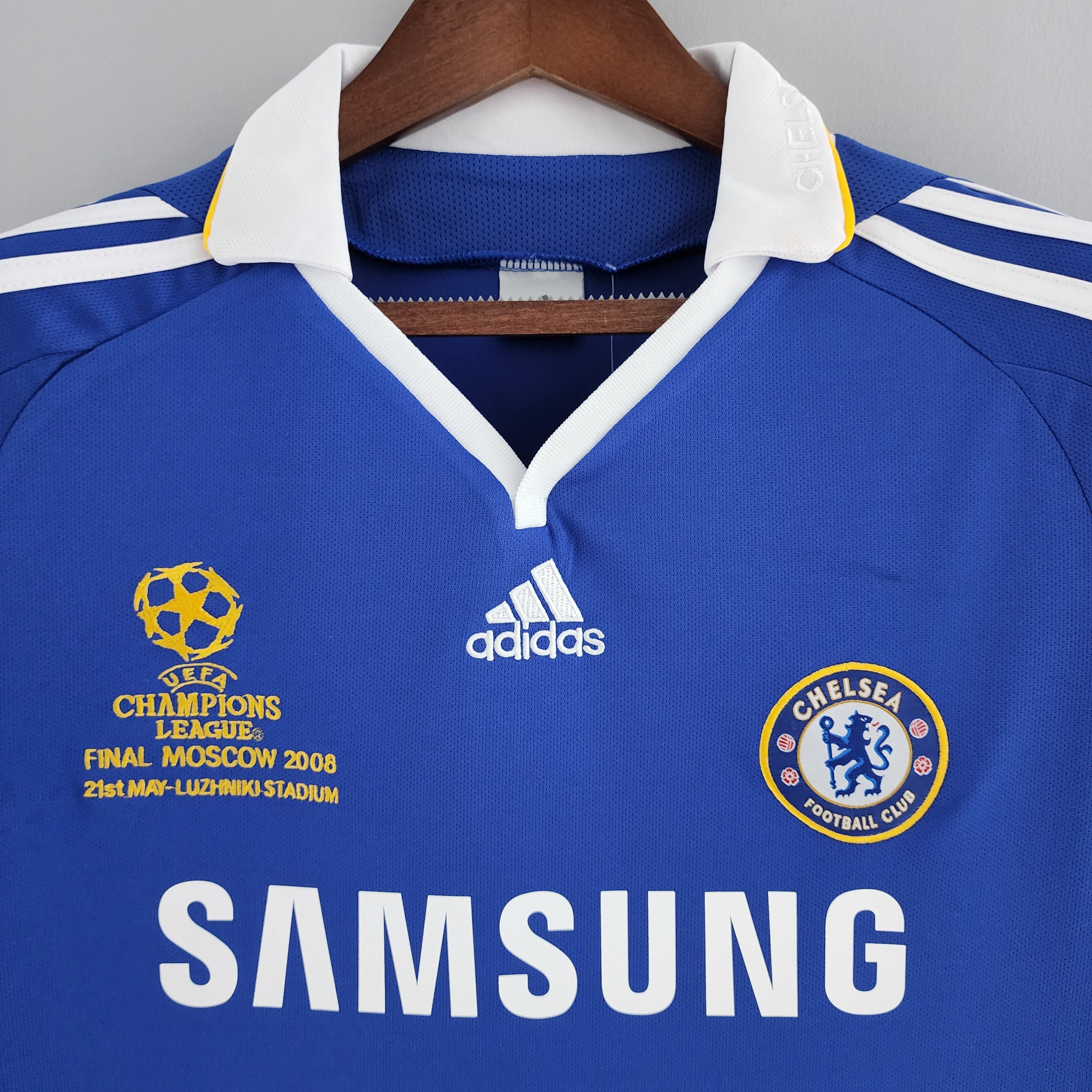 Camisola Retro Chelsea Home FINAL UCL 2008/2009