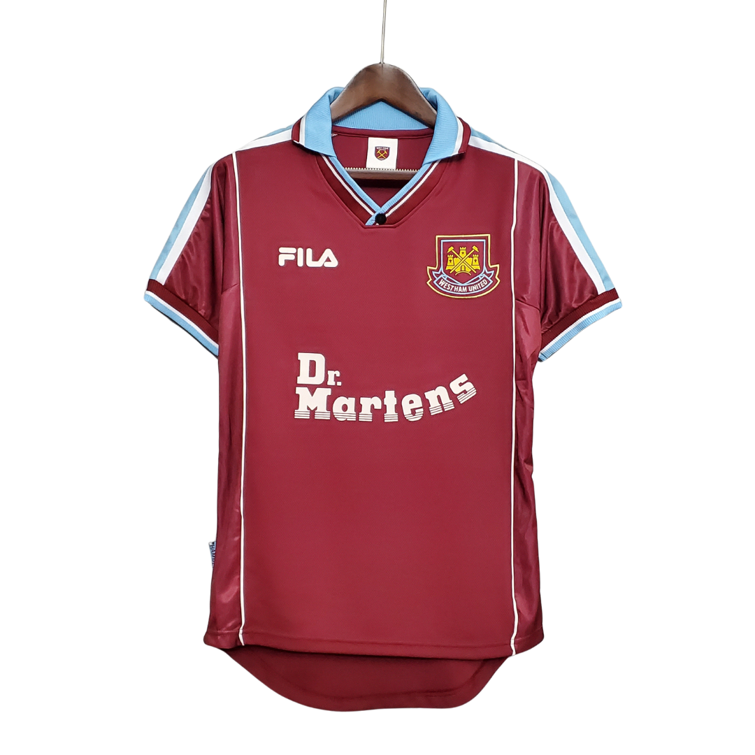 Camisola West Ham Principal 99/01 Retro