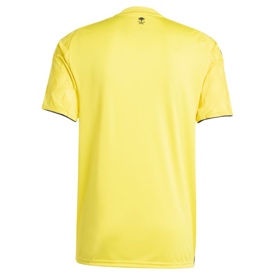 Camisola Al Nassr amarela home 2025/26