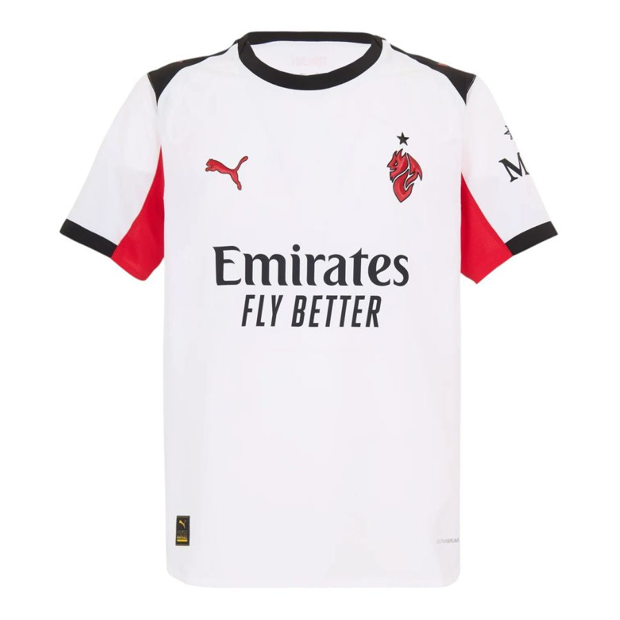 Camisola Milan branca alternativa 2025/26