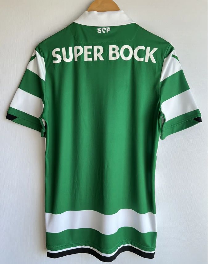 Camisola retro principal 2018/19 verde e branca
