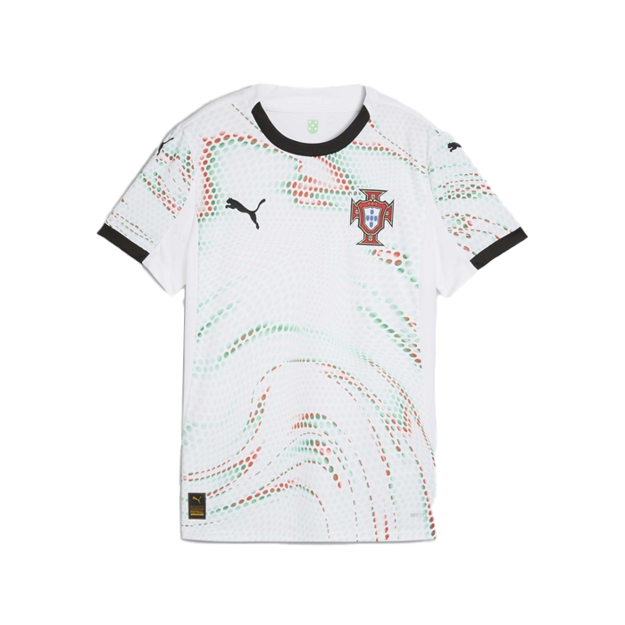 Camisola Feminina Seleção Portugal branca alternativa 2025 - PUMA