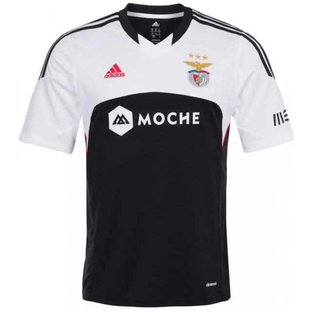 Camisola Retro preta/branca 2013/14