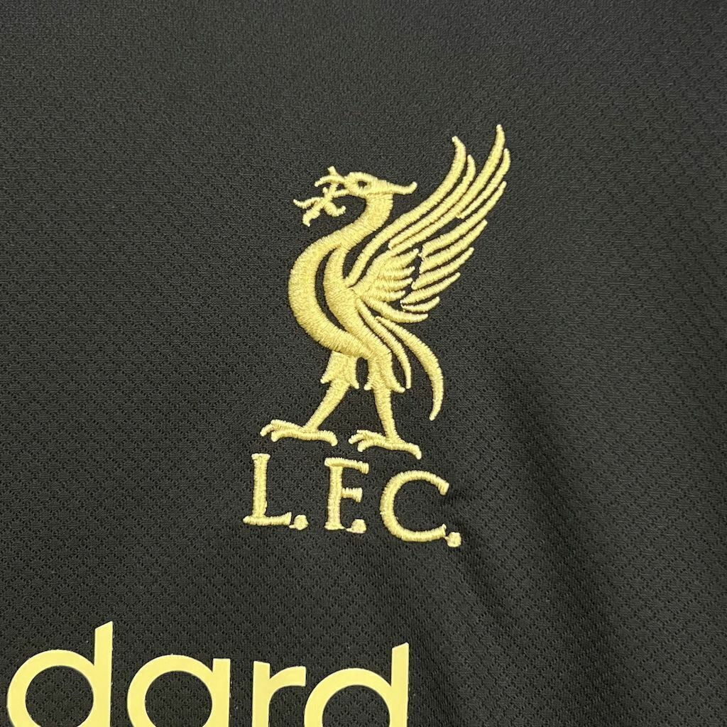 Camisola Liverpool terceiro equipamento preto 2025/26