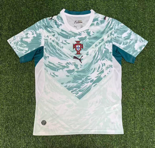 Camisola Seleção Portugal alternativa azul/branca COPA DO MUNDO 2026