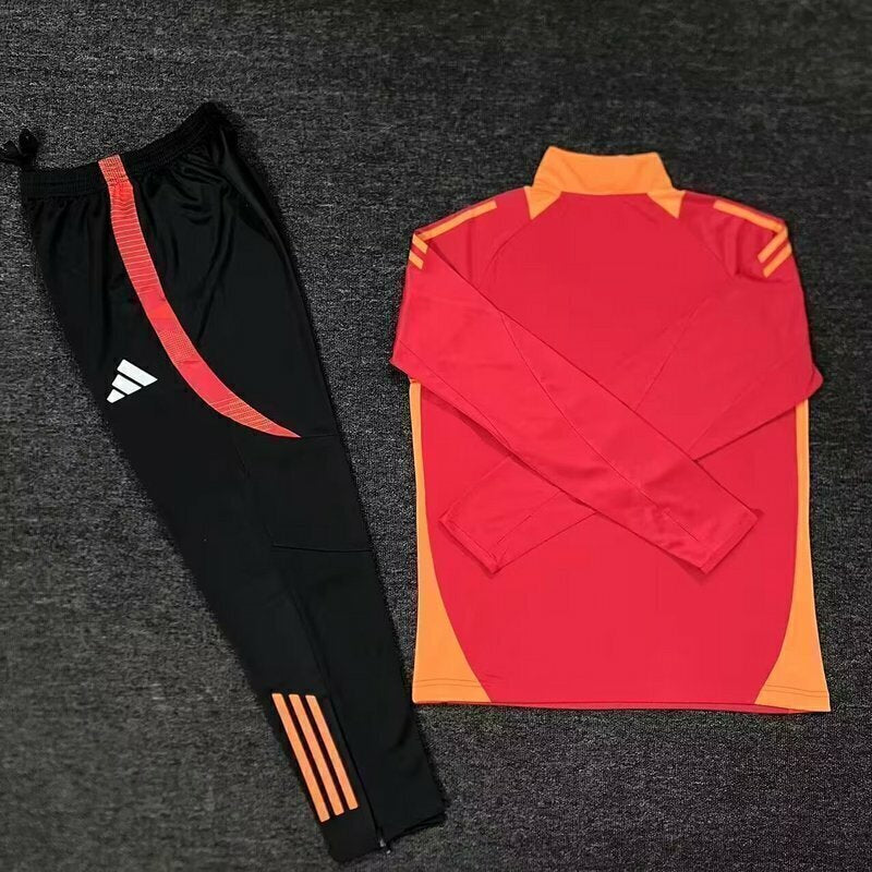 Fato de Treino vermelho e laranja 2025/26 Meio fecho