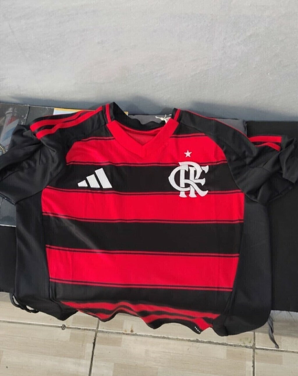 Camisola Flamengo Vermelha Home 2025/26