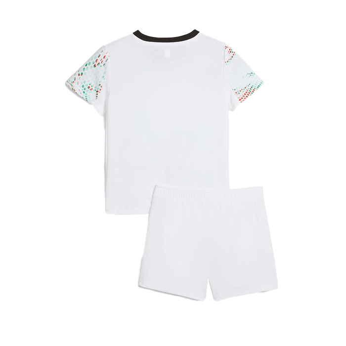 Conjunto infantil Seleção Portugal branco alternativo 2025 - PUMA