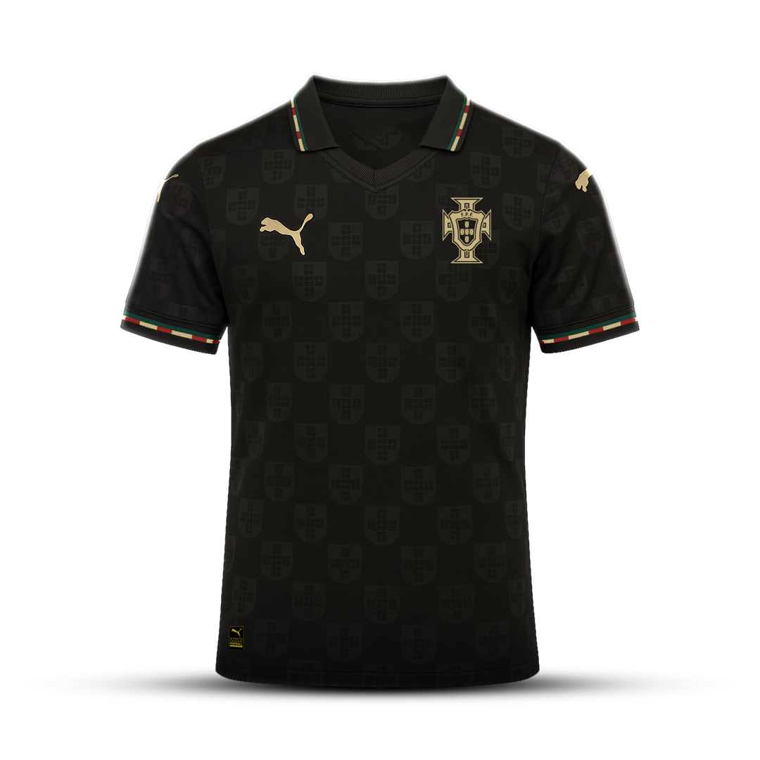Camisola Seleção Portugal secundária EUSÉBIO - Pantera Negra 2026/27