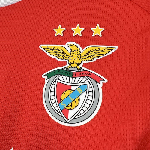 Camisola principal vermelha 2025/26 Manga comprida