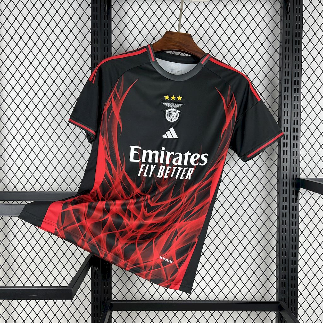 Camisola concept vermelha e preta 2025/26 - LANÇAMENTO