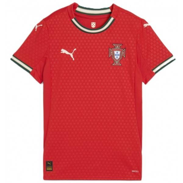 Camisola Feminina Seleção Portugal vermelha principal 2025 - PUMA