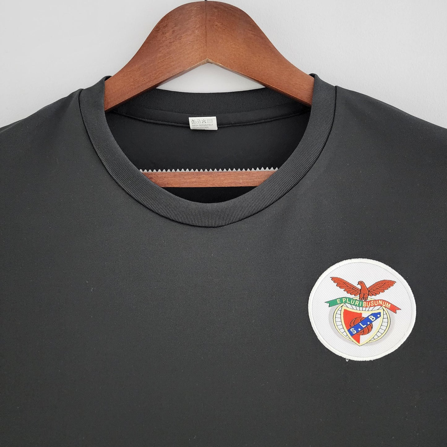 Camisola Retro preta 1973/74