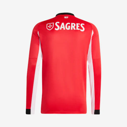 Camisola principal vermelha 2025/26 Manga comprida