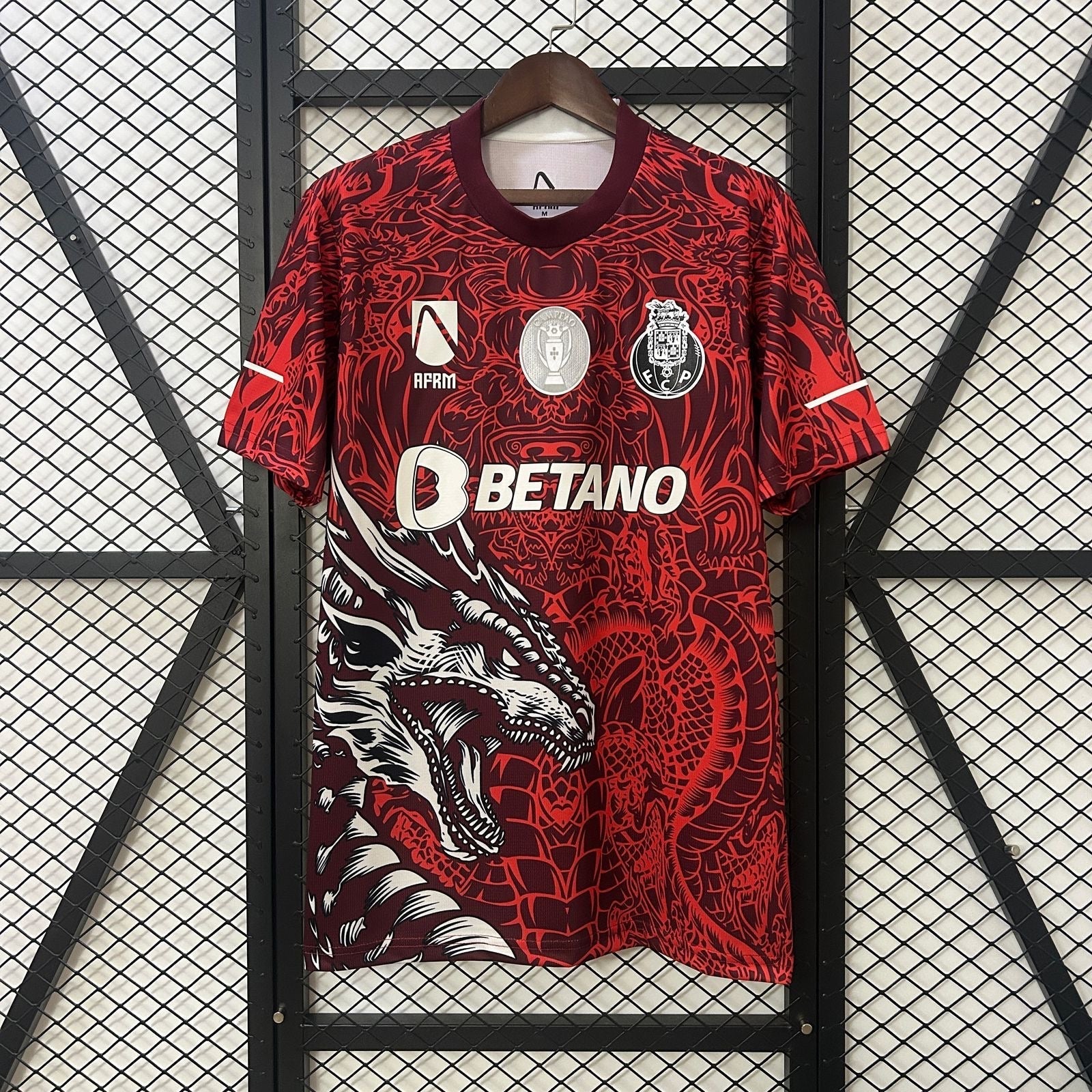Camisola especial vermelha dragão 25/26