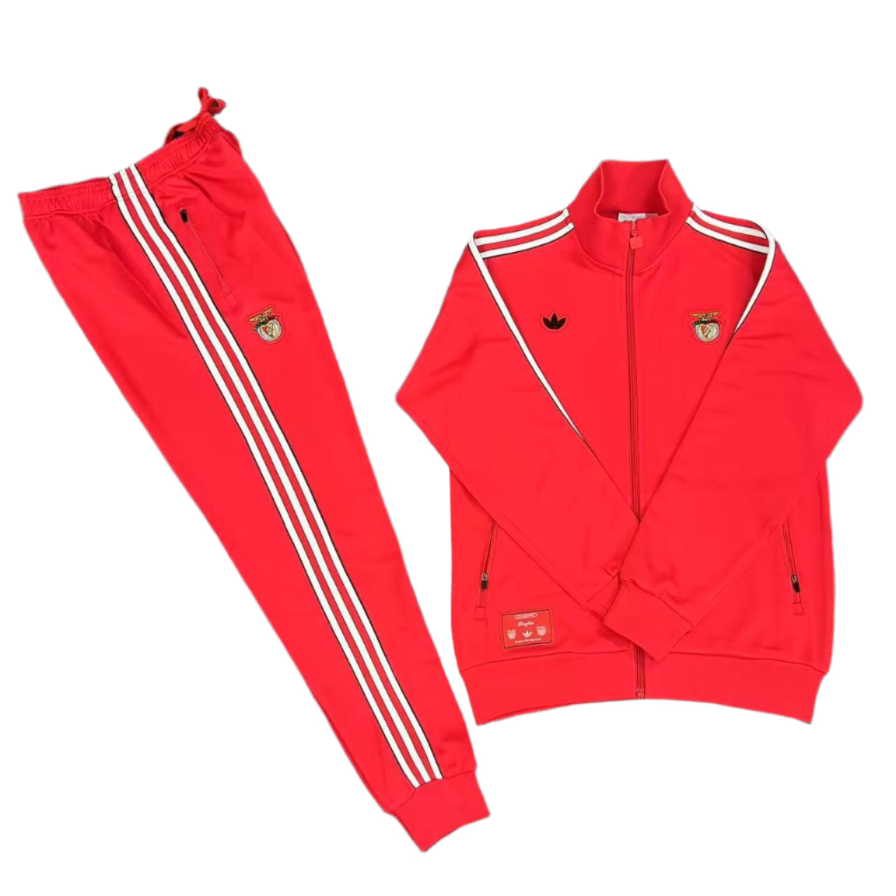 Conjunto blusa e calças S L B x Originals 2025/26 fecho completo