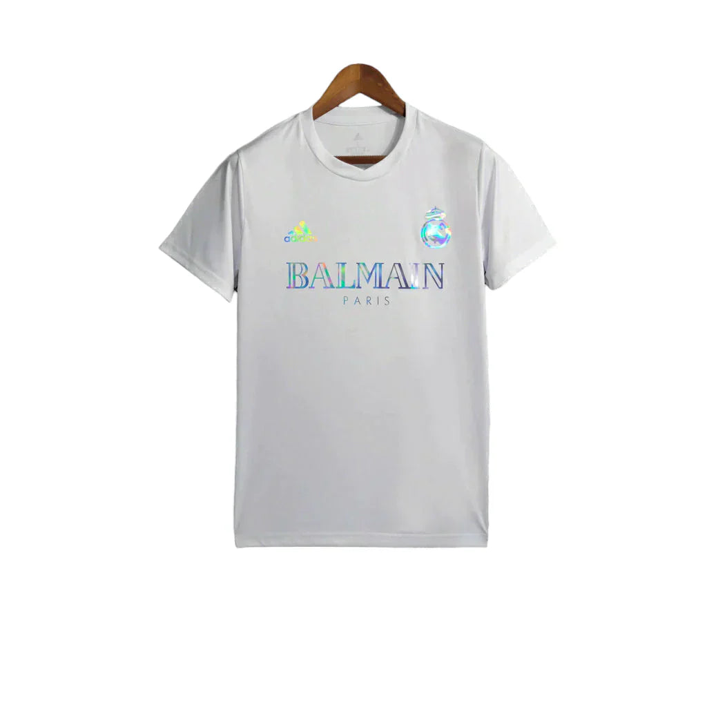 Camisa Real Madrid x Balmain Holográfica