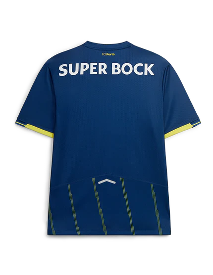 Camisola quarto equipamento 2025/26 azul – COM BADGE CELEBRAÇÃO LIGA EUROPA DUBLIN