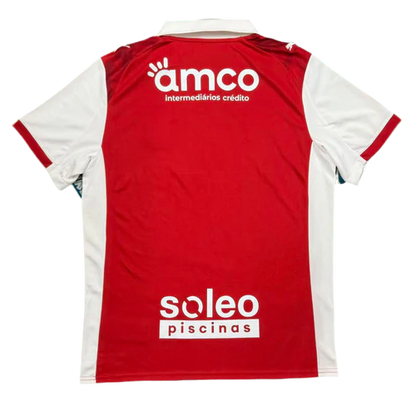 Camisola Braga Vermelha home 2025/26