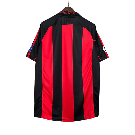 Camisola Milan Principal UCL 00/01 Retro