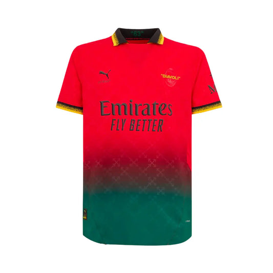 Camisola Milan Principal 24/25  Edição Especial - Vermelha