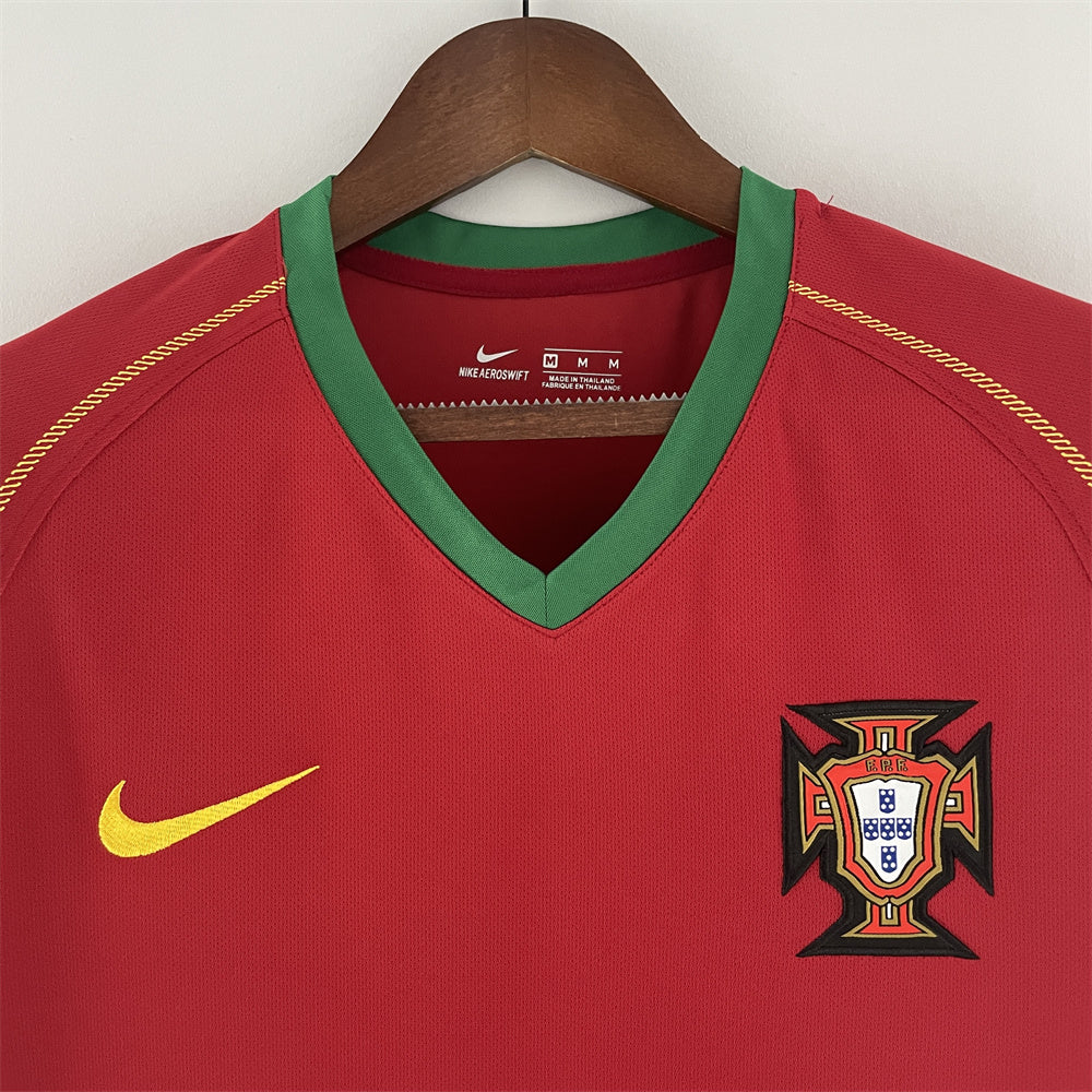 Camisola Portugal Retro vermelha 2006/07