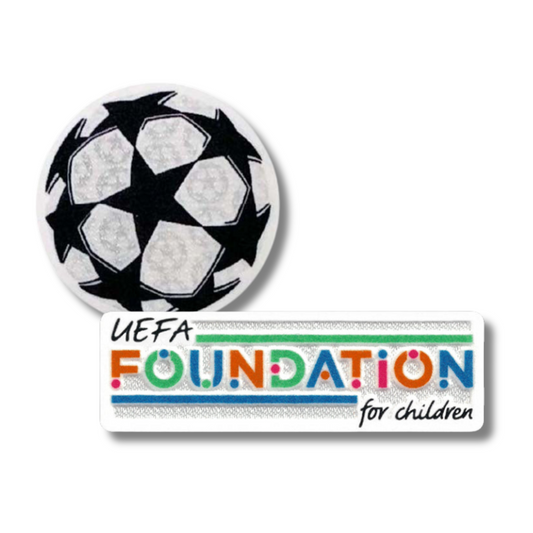 PATCH / BADGE - CHAMPIONS LEAGUE + FOUNDATION