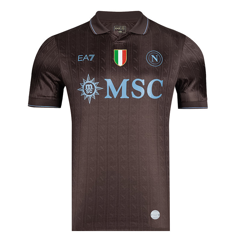 Camisola Napoles third preta 2025/26