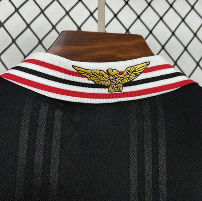 Camisola retro preta alternativa 1997/98