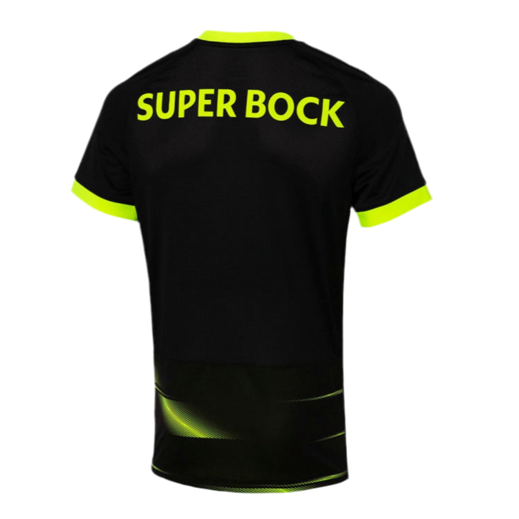 Camisola alternativa 2022/23 Preta e Verde retrô