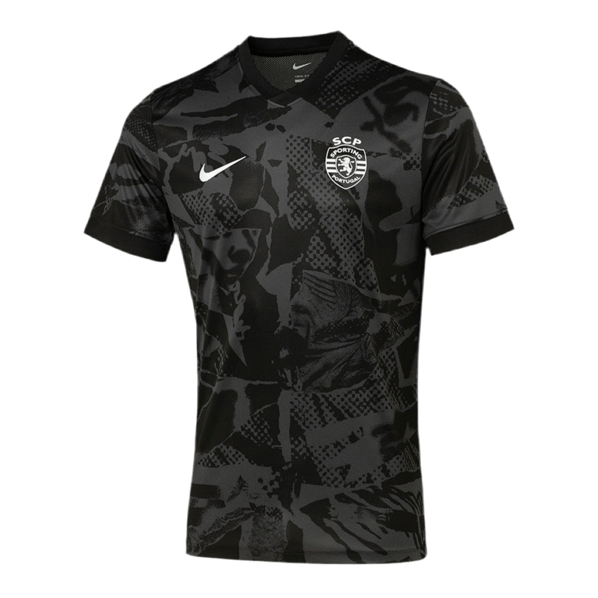 Camisola pré jogo preta 2025/26
