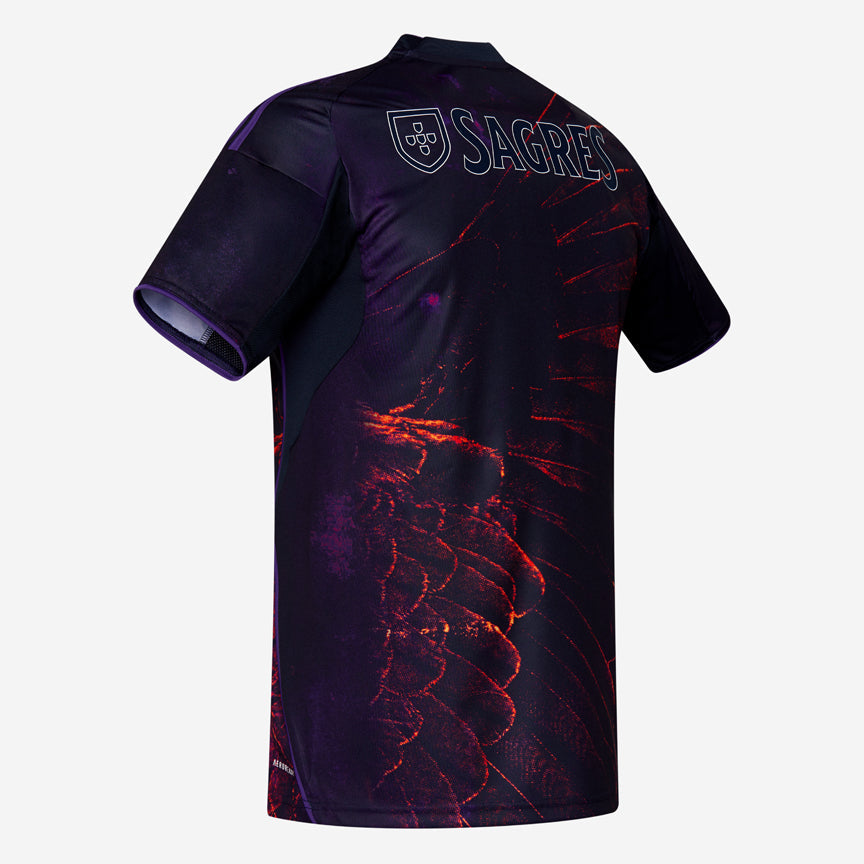 Camisola Águia x Vhils quarto equipamento 2026/27