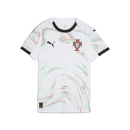 Camisola Feminina Seleção Portugal branca alternativa 2025 - PUMA