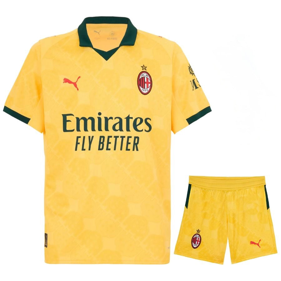 Conjunto Infantil Milan terceiro 2025/26