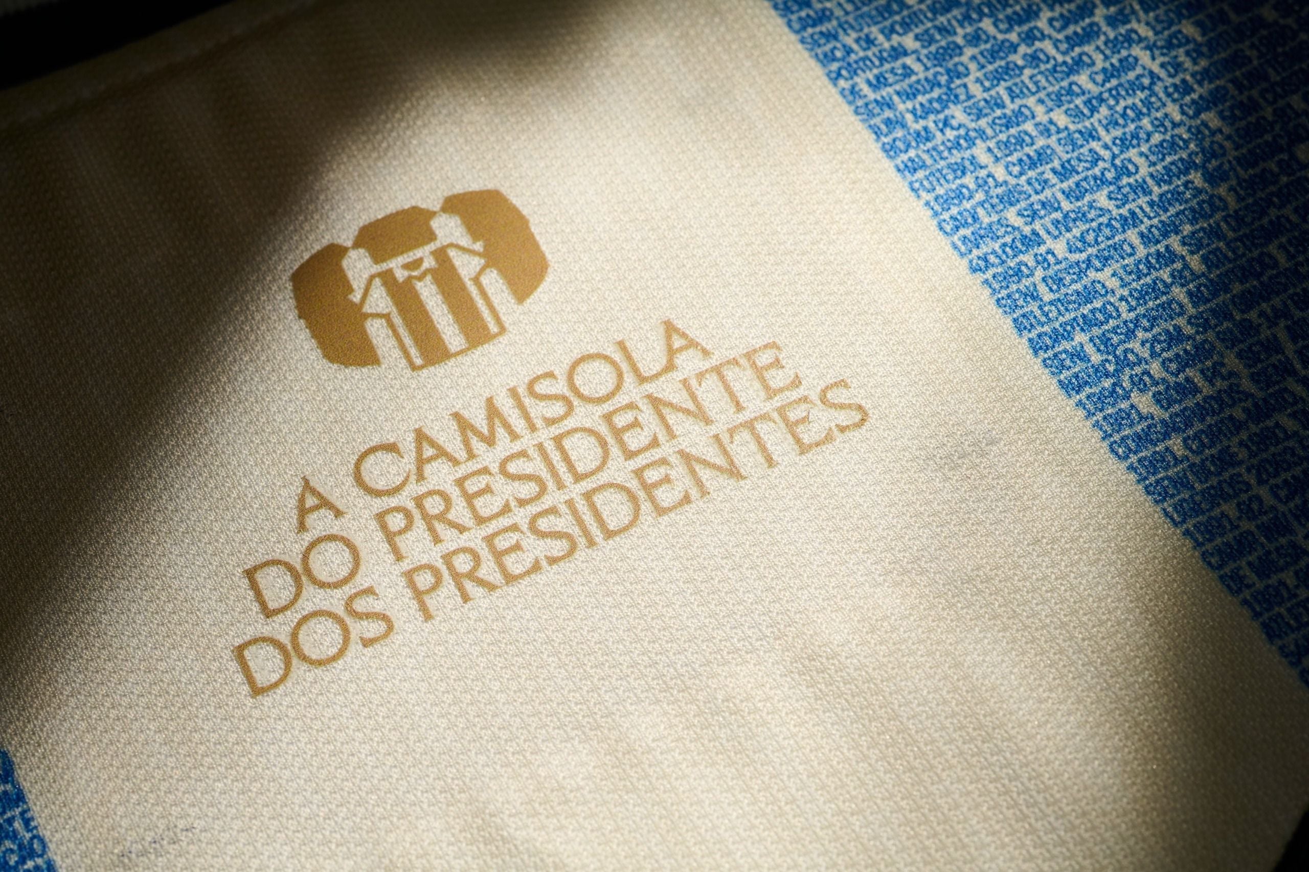 Camisola do PRESIDENTE DOS PRESIDENTES PINTO DA COSTA 2026