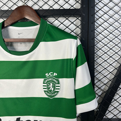 Camisola principal 2025/26 verde e branca