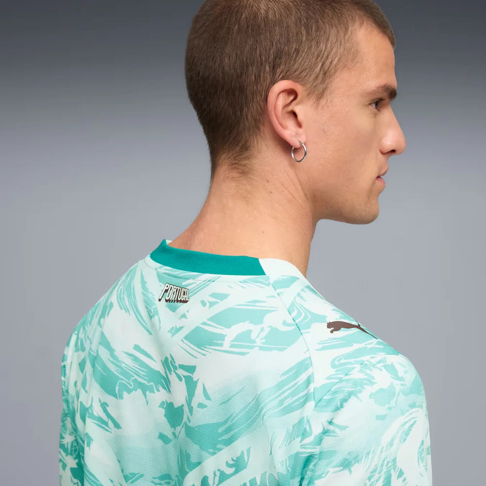 Camisola Seleção Portugal alternativa azul/branca COPA DO MUNDO 2026