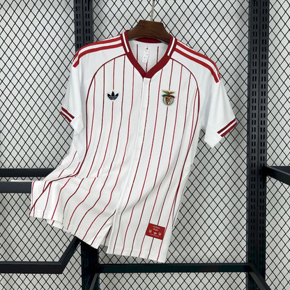 Camisola COM BOTÃO S L B x Originals branca 2025/26 - style baseball