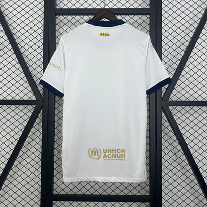 Camisola Barcelona away branca 2025/26