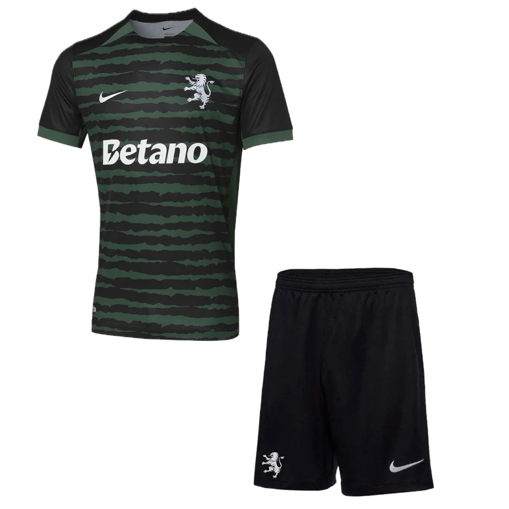 Conjunto infantil CHRISTIMAS KIT 2025/26 verde e preto - PRÉ VENDA [11 a 22 dias úteis pós compra]
